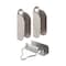 Prime-Line Prime-Line Mill Silver Aluminum Hangers and Latches 1 pk 1819 - alternate 1